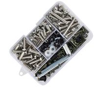 Moto Boulon Ecrou Compatible avec Ducati M5 M6 Pièces Générales Carénage Universel Moto pour Kits Boulons 177 Pièces Vis De Moto Carénage pour Écrous Boulon Vis Corps
