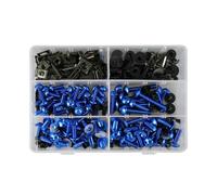 Moto Boulon Ecrou Compatible avec Suzuki M5 M6 Part Universal Part Motorbike Vis Accessoires 253PCS Motorcycle Racing Fairing Bolts Kit(Blue)