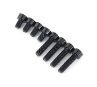 Moto Boulon Ecrou Compatible avec Suzuki pour GSF600S pour Bandit 2000-2001 pour GSX600F pour Katana 1998-2003 Moto en Alliage D'essence Couvercle Réservoir D'essence Boulons Vis(Black)