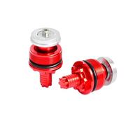 Moto Boulon Ecrou Compatible avec Yamaha pour R25 2013-2014 pour R3 2015-2016 Accessoires Moto Amortisseur Vis Couvercle Cap Précharge Ajusteur Boulons Fourche