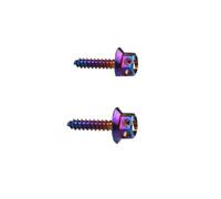 Moto Boulon Ecrou M4x15mm M5x15mm Pièces Générales Moto 304 Vis en Acier Inoxydable Vis Creuse Hexagonale Extérieure Vis Autotaraudeuses Vis De Pare-Brise De Garde-Boue(Multi-Colored,M4x15mm)