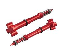 Moto Boulon Ecrou pour CRF250R pour CRF250X 2004-2009 2 Pièces Mélange Carburateur Vis De Réglage Carénage Moto pour Kit D'assortiment De Boulons(Red)