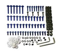 Moto Boulon Ecrou pour VFR750 pour SP-2 Moto Complet Carénage Boulons Kit Corps Vis Moto Boulons Vis Écrous Pièces Automobiles(Blue)