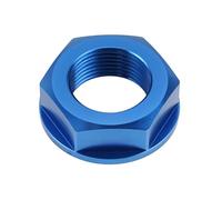 Moto boulons vis Compatible Avec CR125R Pour CR250R Pour CRF250R, Accessoires De Moto, Axe De Roue Arrière, Écrou De Blocage, Jante À Vis(Blue)