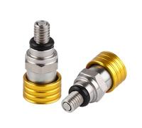 Moto boulons vis Compatible Avec Pour KX60 1990-2004 Pour KX65 2000-2015 Pour KX85 2001-2015 Vis De Boulon De Corps De Soupape De Purge D'air De Fourche De Moto(Yellow)