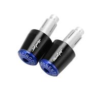 moto Capuchon De Poignées De Guidon De Moto, Pièces De Poids Anti-Vibration, Extrémités De Bouchon Silder Pour Pour HORNET CB599/CB600F HORNET HoRnet250 CB599 extrémité du manche(Black- Blue)