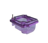 Moto Carb Carburateur Moto Universel Cuvette Flotteur Transparente Cuvette Flotteur Inférieure Cuvette D'huile Couvercle Inférieur Cuvette Pour PWK Pour KSR Carburateur(Violet)