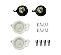 Moto Carburateur Kit Réparation Carburateur Moto Diaphragme À Flotteur Et À Vide Pièces Coupe D'air Pour Dragstar Pour XVS400 DS400 Carburateurs(Aircut valve)