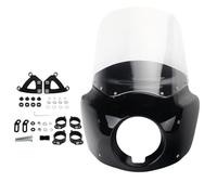 Moto Carénage Carénage de Pare-Brise 5,75 Pouces pour Harley Softail M8 Low Rider S 114 117 2020-2022 2023 Déflecteur(15 inch Clear)