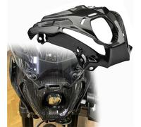 Moto Carénage Couvercle De Phare Moto, Plaque Nez, Carénage, Protection, Accessoires pour Y-AMAHA FZ-09 FZ 09 2021 2022 2023(Carbon)