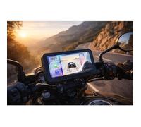 Moto CarPlay & Android Auto avec GPS écran 6 25"" étanche IPX8 caméra DVR 2K AHD 1080P arrière capteur de Pression