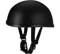 Moto Casque Demi Certifié ECE Dot, Rétro Casque Bols Femme Homme, Adulte Moto Casque Ouvert, Moto pour Casque Mobylette pour Scooter Cyclomoteur Cruiser ,M=(57-58cm),BB