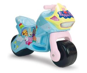 Moto Cavalcabile Bambini 1 2 3 Anni Twin Dessert Peppa Pig Con Ruote Larghe Stabili Design Ergonomico Leggera Sicura Facile Da Trasportare Senza Montaggio Gioco Bambina Bambino | INJUSA