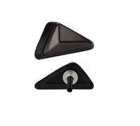 Moto Clignotant Indicateur 2 Pièces Universel Moto LED Clignotants Lumière Triangle Encastré Clignotant Lumière Clignotante Lumière du Jour Indicateurs Lampe