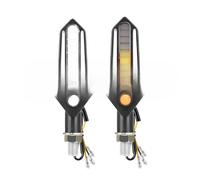 Moto Clignotant Indicateur Clignotant Latéral LED 12V pour Moto, Feux De Largeur DRL, Lampe De Frein Coulant AV&Ant Et Arrière pour pour pour pour