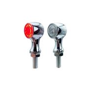 Moto Clignotant Indicateur Clignotants De Moto 3 en 1 LED, Feu De Direction AV&Ant, Indicateur Arrière, Feu Stop De Conduite