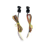 Moto Clignotant Indicateur Super Mini 3 en 1 Clignotant LED pour Moto, Feu De Course Avant, Feux D'arrêt De Frein Arrière pour Har&Ley pour Yam&aha pour Duc&ati pour BM&W