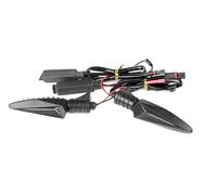 Moto Clignotant latéraux 2X Clignotants À LED pour Moto avec Décodeur De Code D'erreur De Résistance, Indicateurs De Flux, Lampe AV&Ant Et Arrière pour F800GS G310R