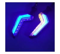 Moto Clignotant latéraux Clignotant À LED pour Moto Clignotant Dynamique en Forme De Faucille Clignotants