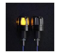 Moto Clignotant latéraux Feu Clignotant 12 V pour Guidon, Feu Clignotant À LED Modifié, Éclairage Latéral, Lampe À Main, 1 Paire De Clignotants