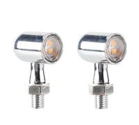 Moto Clignotant lumière Clignotant 2 en 1 à LED intégré, feu de Stop arrière et feu de Jour pour café, Accessoires d'assemblage