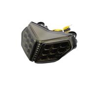 Moto Clignotant Pour 848 1098 1198 1098R 2007 2008 2009 2010 2011 Moto Feu Arrière LED Clignotant Accessoires De(Black)