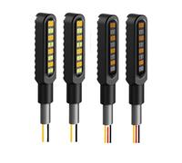 Moto Clignotants Indicateurs Clignotants De Moto Clignotants Clignotants Avertissement DRL Feu Arrière De Frein De Jour Clignotants Latéraux Universels Pour Motos