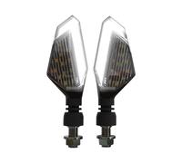 Moto Clignotants Indicateurs Lot De 2 Clignotants De Moto DRL, Feux De Jour Clignotants Clignotants Latéraux Universels Pour Moto Accessoire
