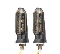 Moto Clignotants Indicateurs Pour CBR600RR Pour CB1000R 12V 8mm Boulon Moto Clignotants Lumières Clignotant Ambre Clignotant Lumière Étanche Signal Lampe Accessoires