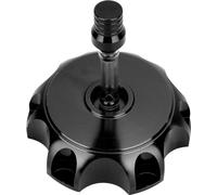 Moto CNC aluminium gaz couvercle du réservoir de carburant pour 50cc-160cc pit-dirt moto (noir)