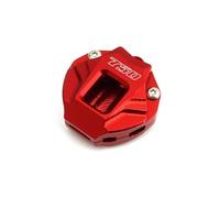 Moto CNC Étui À Clés Coque Clé Couverture Chausse Pour GSX-S750 GSXS750 GSXS 750 GSX-S Moto Clé Sans Puce Badge Brodé Porte-clés Étui De(Red GSX-S750)