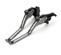 Moto CNC Poignée Réglable Levier De Frein Leviers d'embrayage De Frein pour Loncin Voge DS800X DS800X Rallye 2025 2026 Frein Court réglable(1 Pair Titanium)