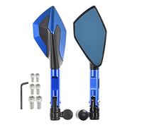 Moto CNC Rétroviseur Rétroviseurs Latéraux Verre Bleu pour DL650 V-Strom 650 XT 650XT Vstrom 650 2012-2018 2019 2020 2021