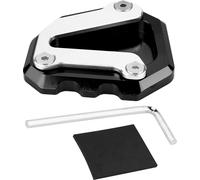 Moto CNC Side Stand Kickstand Pad extension de plaque agrandir pour 790 2018-2019 Noir