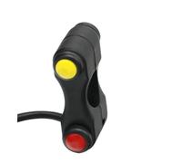 Moto Commutateurs Commande Guidon Moto 3 Boutons Commutateurs Universels 7/8 "22MM Guidon Moto Phares Commutateurs Antibrouillard Bouton