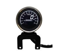 Moto Compteur Vitesse Jauges Multifonctions Instruments Moto Odomètre Numérique Tachymètre Niveau De Carburant Compteur De Vitesse Indicateur Rond 12000 TR/Min