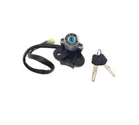 Moto Contacteur Clef Interrupteur D'allumage Bouchon Réservoir Carburant Serrure Siège Avec Clés Pour Suzuki Pour GSXR750 Pour GSXR1000 DL 650 1000(Ignition Switch)