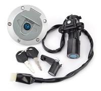 Moto Contacteur Clef Pour YZF R25 2015 2016 2017 2018 1WD-XH250-00 Bouchon Réservoir Interrupteur D'allumage Serrure Siège Avec Kit Clé