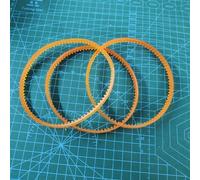 Moto Courroie pour Les Pièces De Fabricant De Barbe À Papa Électrique Barbe À Papa Machine À Coton 3Pc 360mm Courroie D'entraînement Courroie Transmission(Jaune)