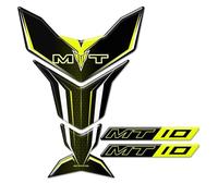 Moto Coussinets réservoir Autocollants Autocollants pour MT10 FZ MT-10 2016 2017 2018 2019 2020 2021 Protecteur De Réservoir Carénage Pare-Brise Protège-Mains Décalcomanie