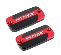 Moto Couvercle Bocal Liquide Freins Avant Couvercle De Maître-Cylindre Réservoir Liquide Frein AV&Ant Moto pour NC750X NC750S NC 750X 750S 2012-2023