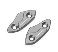 Moto Couvercle de rétroviseur Pour Apr@&ilia RS660 RS 660 Moto CNC Pare-brise Cache-rétroviseur Élimineurs De Rétroviseurs Capuchon(Y-2)