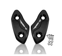 Moto Couvercle de rétroviseur Pour Apr@&ilia RS660 RSV4 1100 Factory 2020-2024 Cache Pour Trou De Rétroviseur Moto Écran Pare-brise Élimineurs Rétroviseurs Capuchon(Black RSV4)