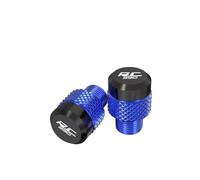 Moto Couvercle de rétroviseur Pour RC 125 200 250 390 RC390 2014-2018 Moto M10 X 1,25 Vis En Aluminium Boulons Bouchons De Rétroviseur(Dd-w)