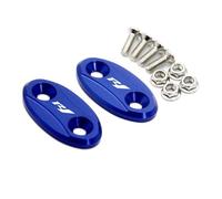 Moto Couvercle de rétroviseur Pour YAM@&AHA YZF R1 2007-2014 Cache Pour Trou De Rétroviseur Arrière Moto(Y-5)