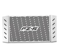 Moto Couvercle Grille Radiateur Protection Grille Protection pour Moto, Accessoires pour Yam&aha FZ6 2006 - 2010, Type Trou en Nid d'abeille, Couvercle De Filet De Réservoir De Radiateur d'eau