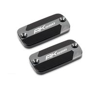 Moto Couvercle Liquide Frein pour AK550 550 2022-2023 Moto Réservoir de Liquide Frein Avant Bouchon Coupelle d'Huile Couvercle Maître-Cylindre