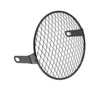 Moto Couvre-phares Grille De Protection Pour Phare Avant De Moto 6,5 Pouces Noire Protection Phare