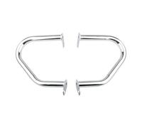 Moto Crash Bar Barre De Protection Carrosserie Moto Pare-Chocs pour Thruxton R Bonneville Bobber pour Bonneville T100 T120 2016 - 2023(Argent)