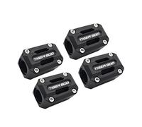 Moto Crash Bar Bloc Décoratif Protection Moteur, Pare-Chocs, Accessoires 22, 25 et 28 mm pour Tiger 660, 800, 900 GT Pro, Rally Explorer 1200, XCA XC